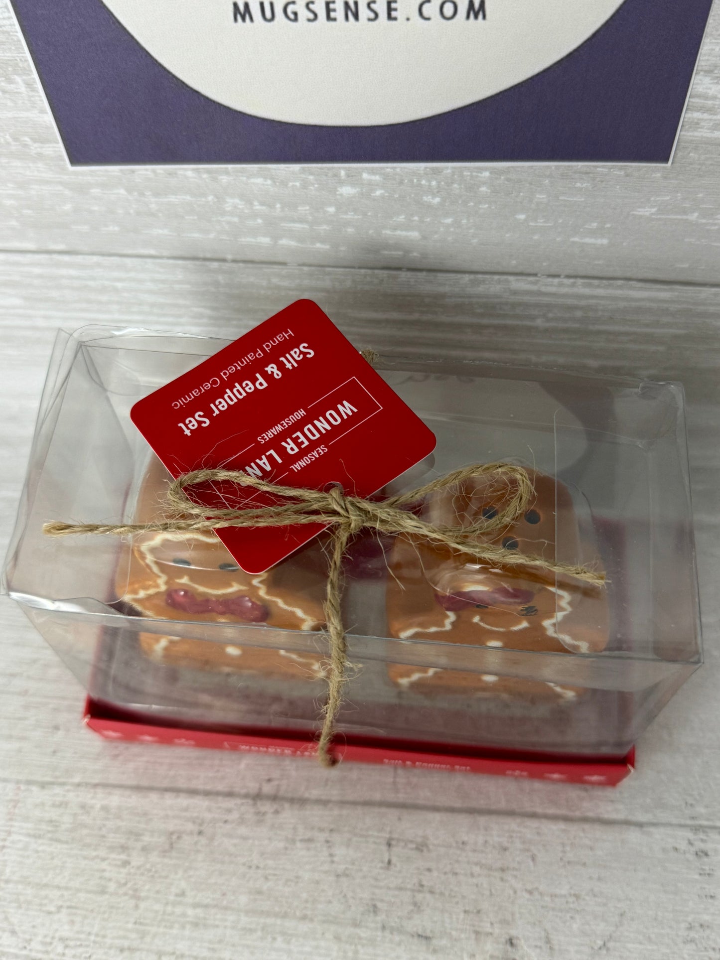 Gingerbread Men Salt And Pepper Shakers