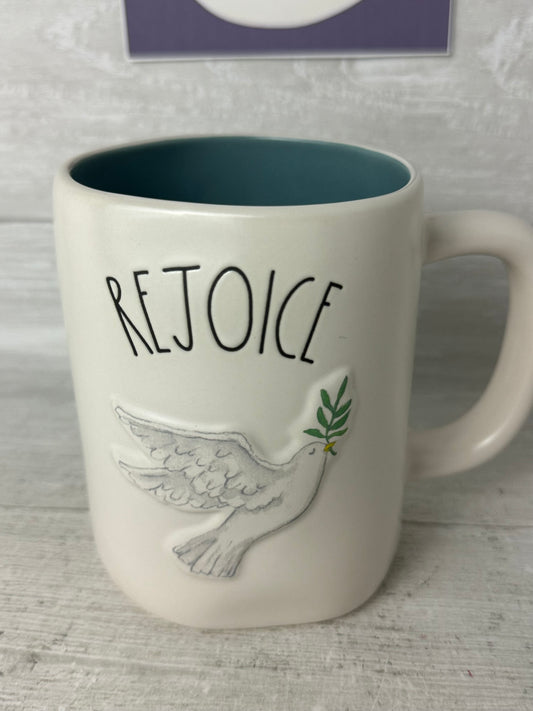 Rae Dunn Rejoice Dove Mug