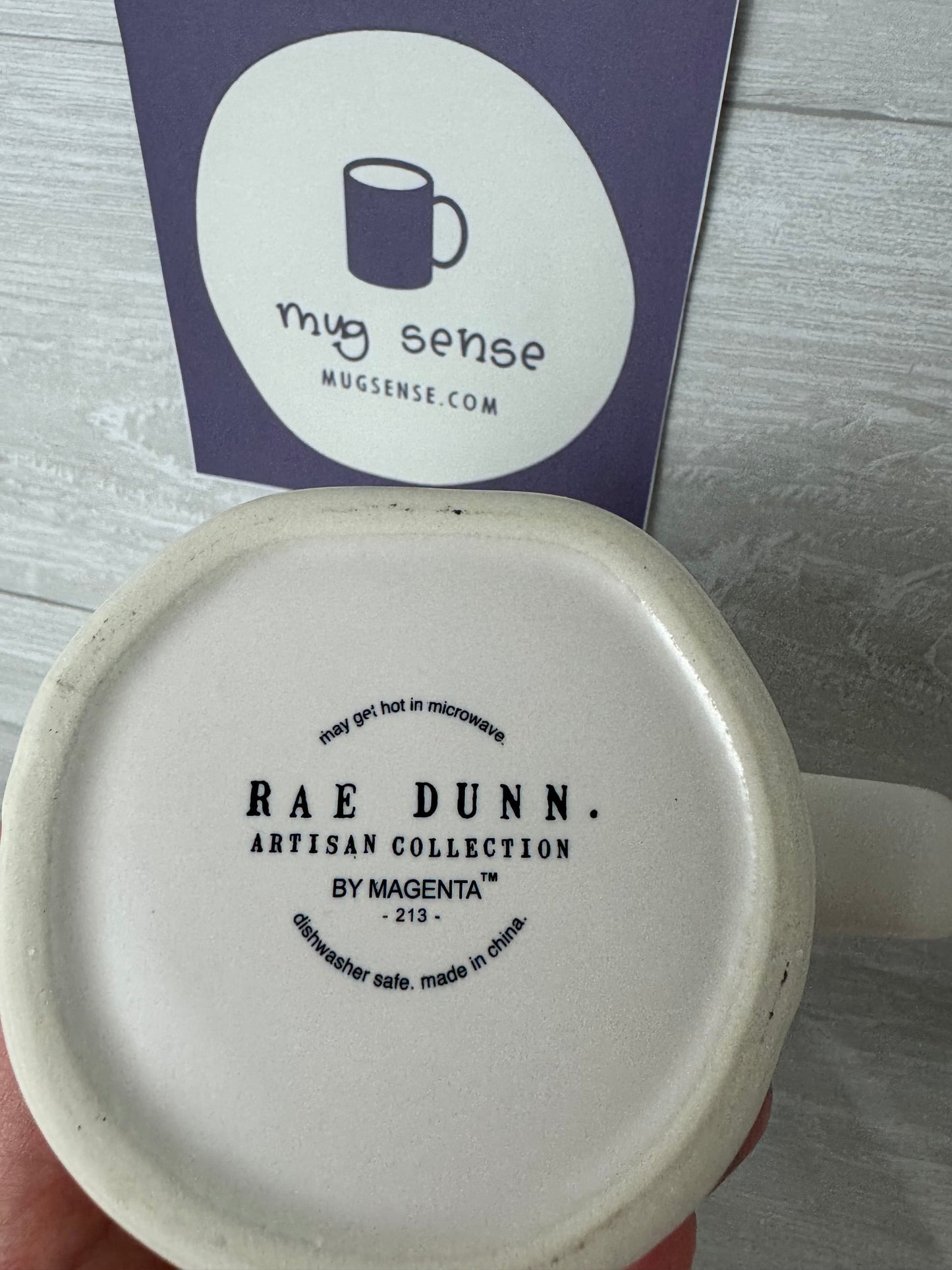 Rae Dunn Rejoice Dove Mug