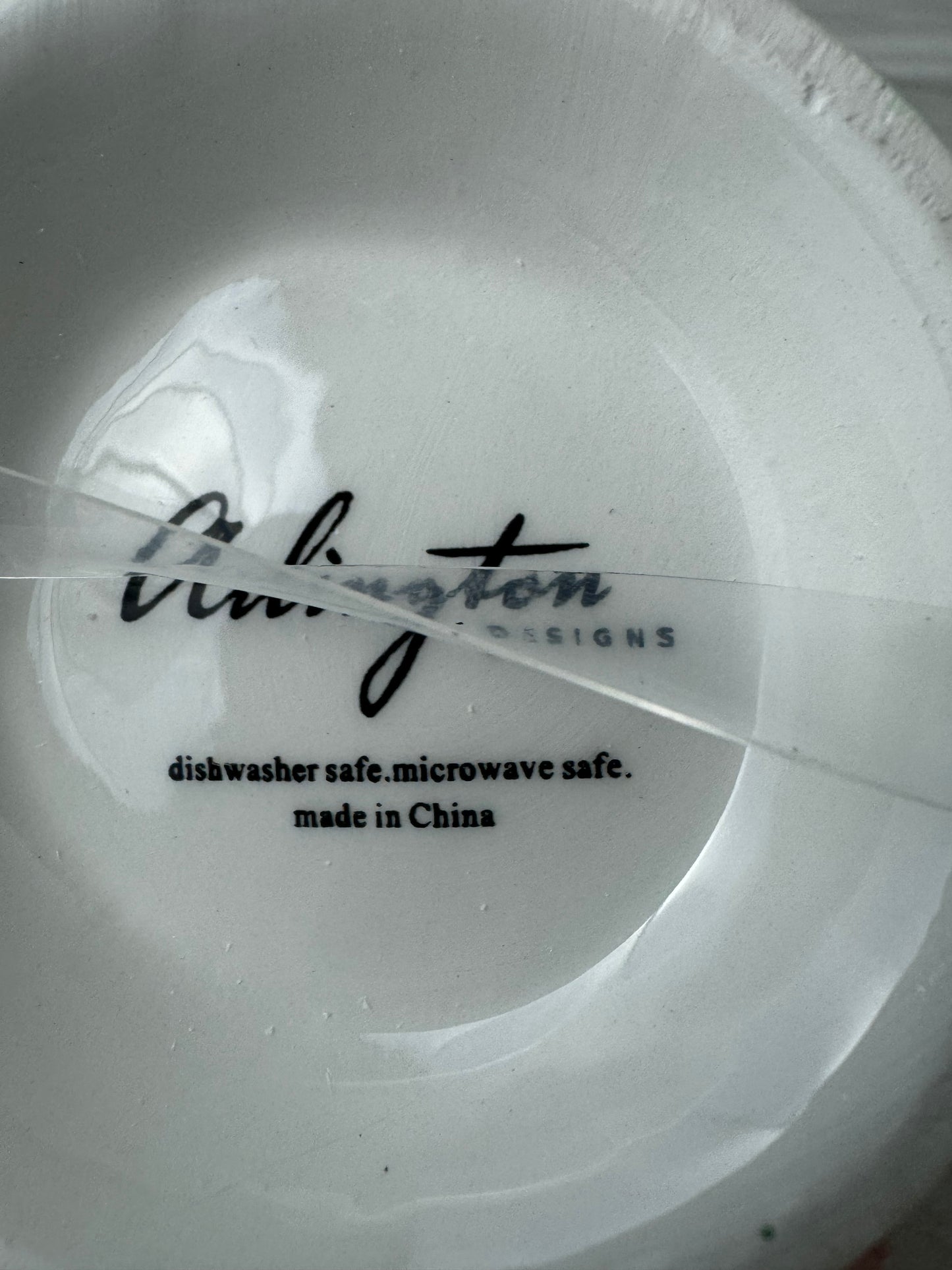 Peppermint Square Gingerbread Cocoa Christmas Mug Topper