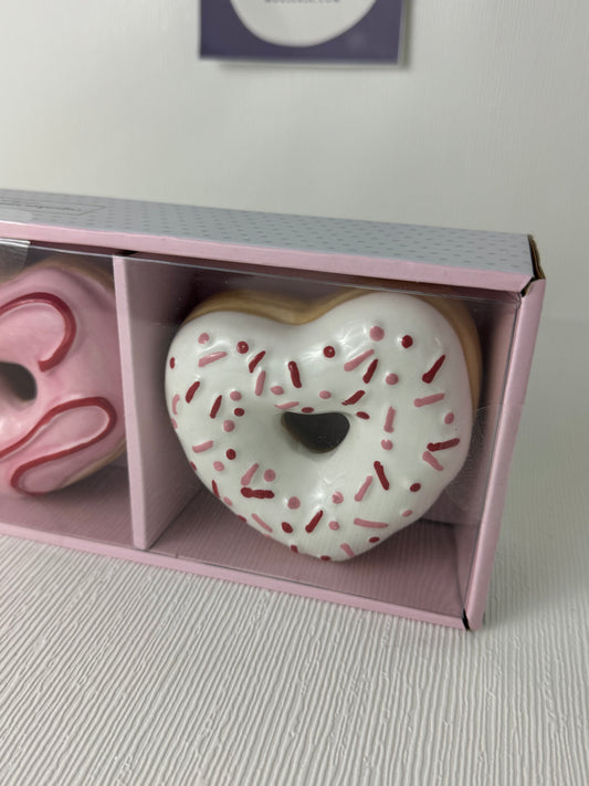 Cupcake & Cashmere Heart Shaped Donuts