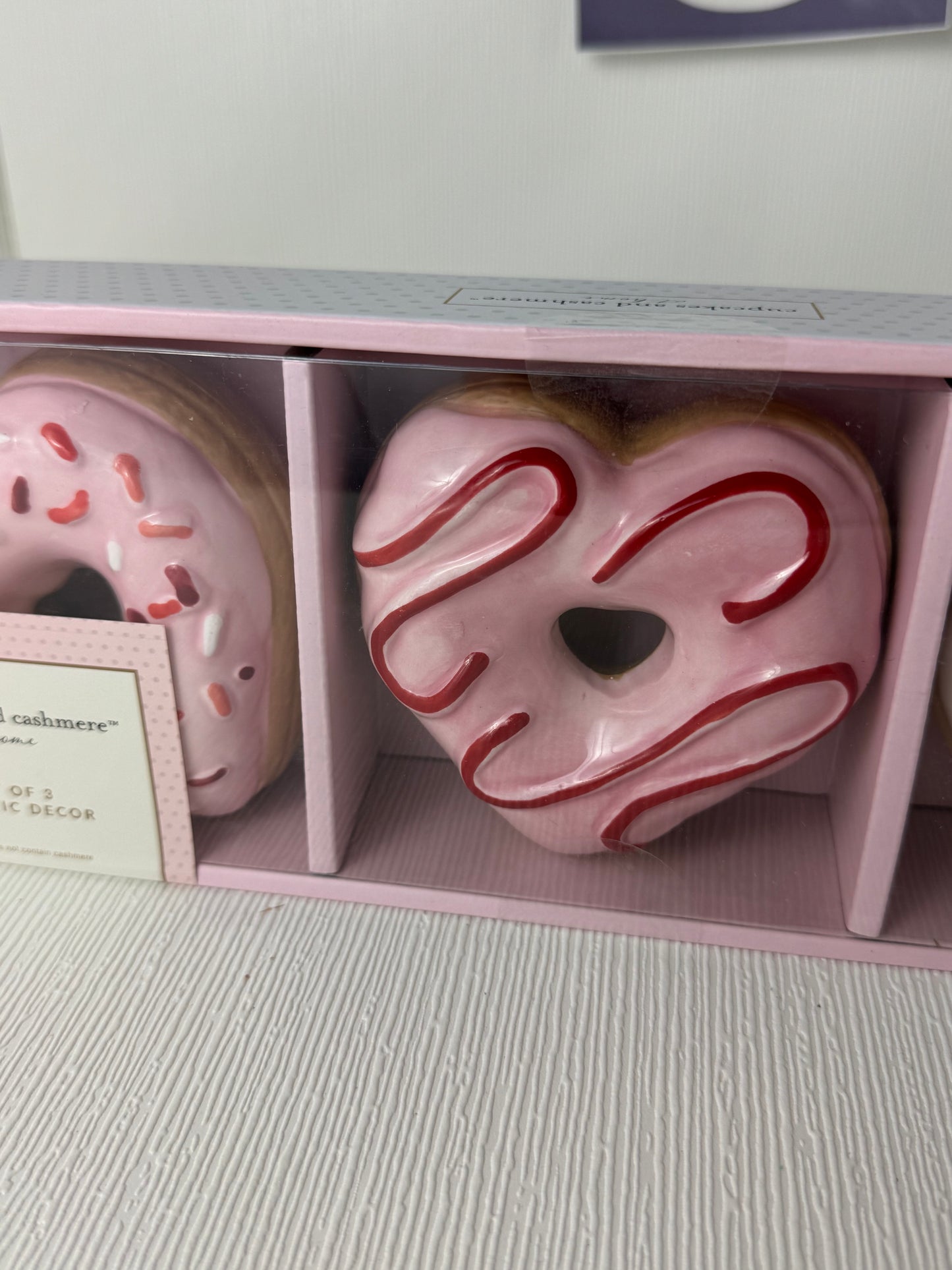 Cupcake & Cashmere Heart Shaped Donuts