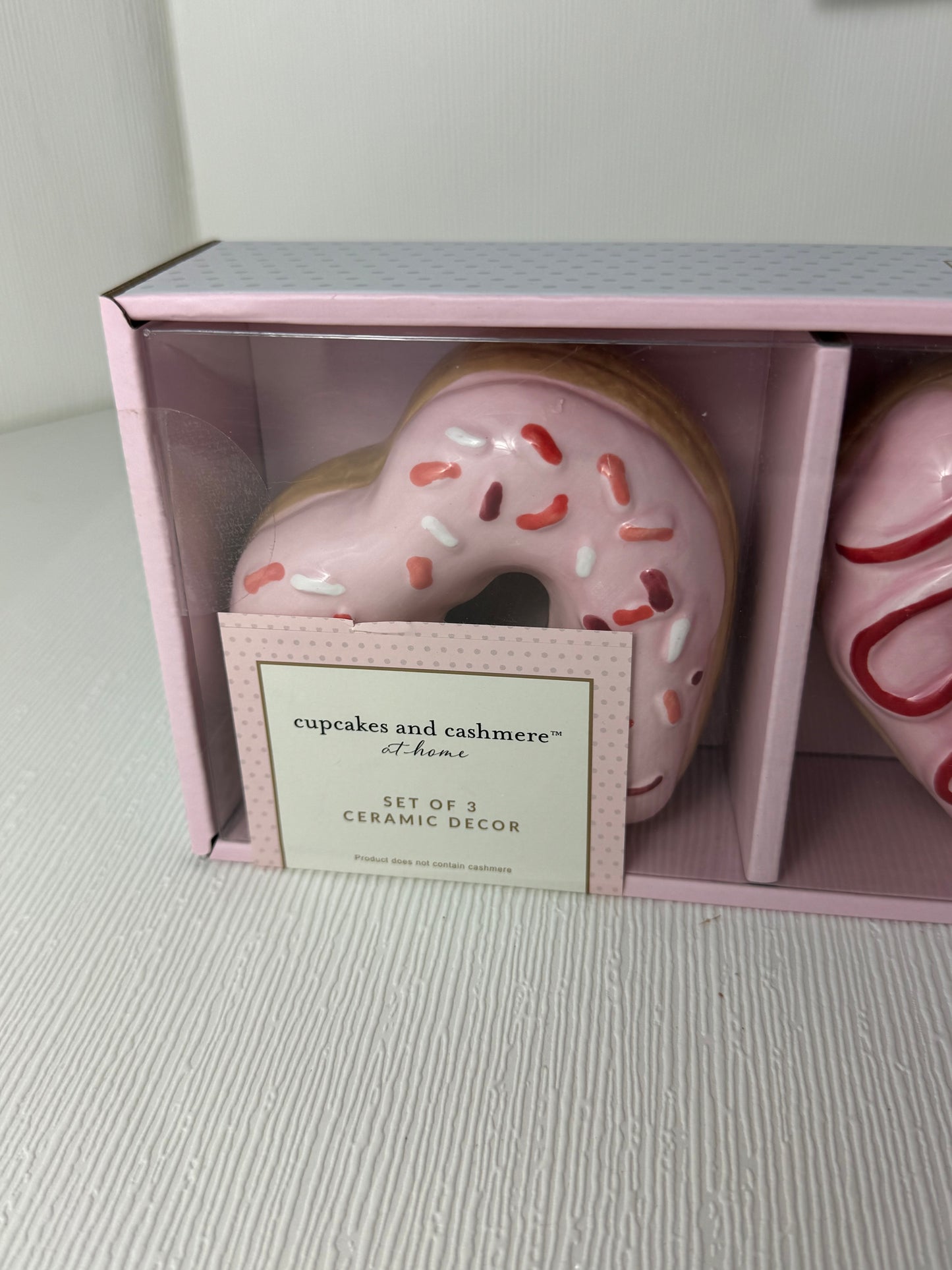 Cupcake & Cashmere Heart Shaped Donuts