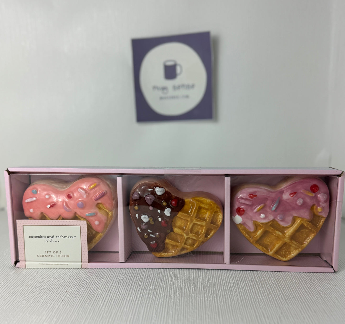 Cupcake & Cashmere Heart Shaped Waffles