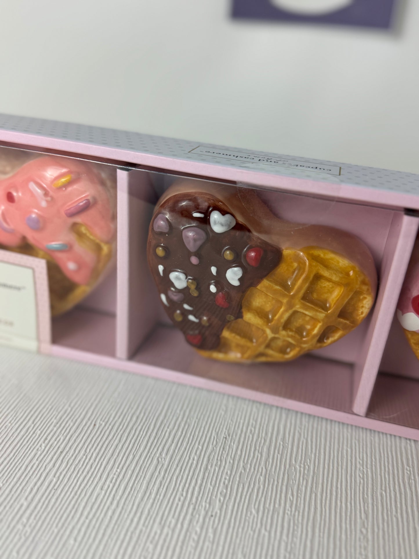 Cupcake & Cashmere Heart Shaped Waffles