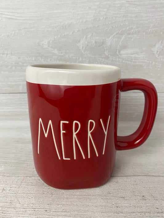 Rae Dunn Merry Mug (Red)