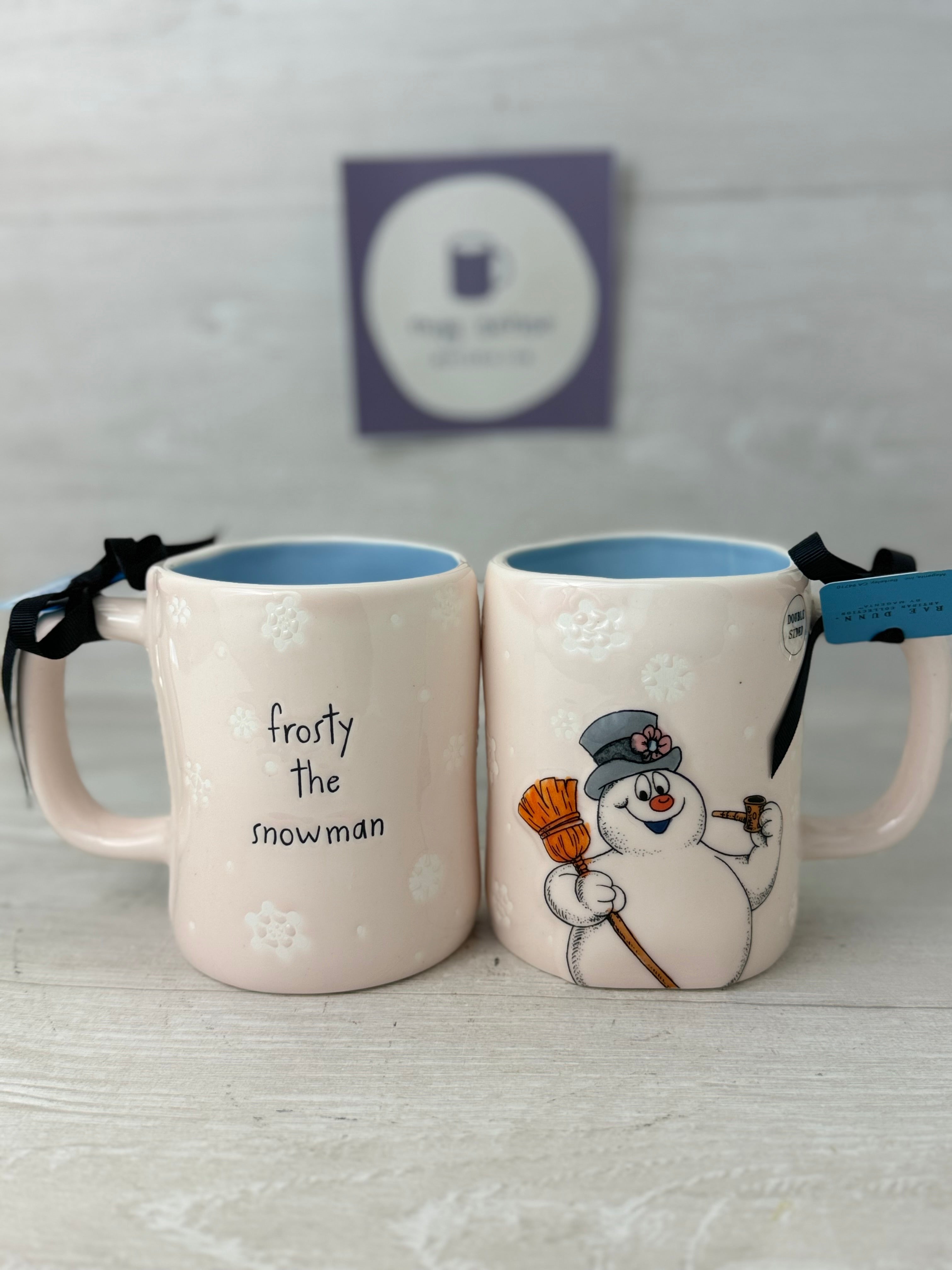 Frosty the Snowman Rae Dunn Stacking Mug outlet set