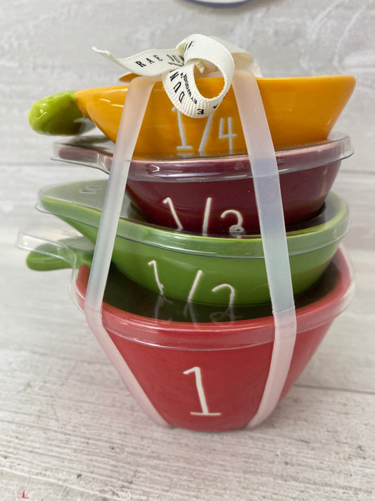 Rae Dunn Vegetable Measuring Cup Set