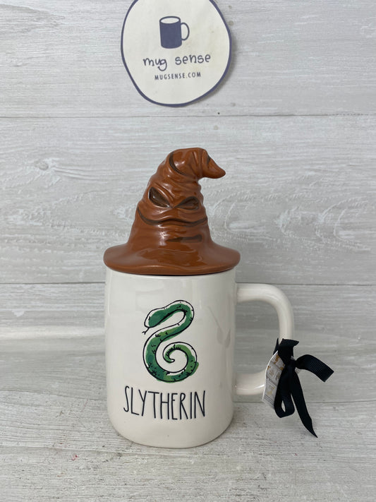 Rae Dunn Harry Potter Slytherin Topper Mug