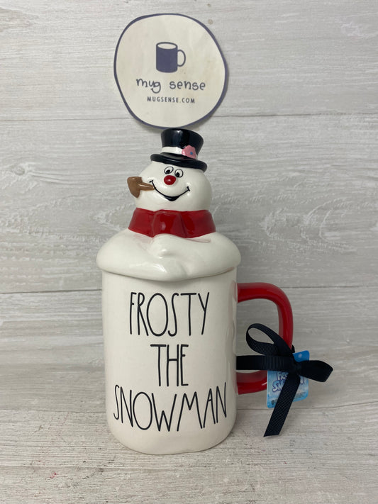 Rae Dunn Frosty The Snowman Topper Mug
