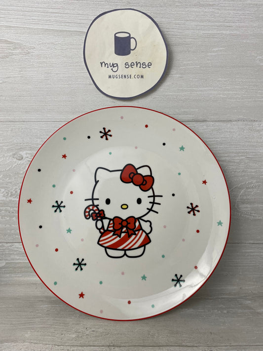 Hello Kitty Christmas Dress 10" Plate