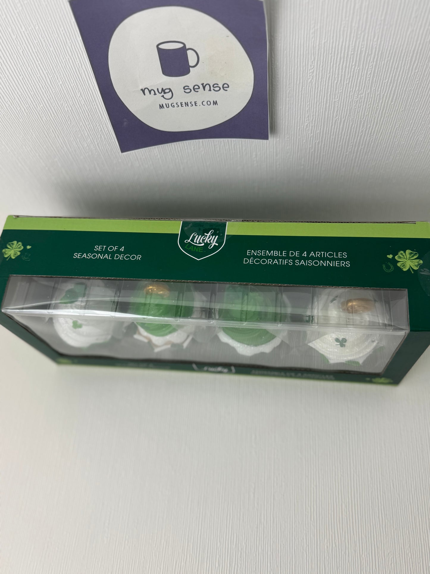 Lucky Lane St. Patrick's Day Cupcakes Set of 4 Pak