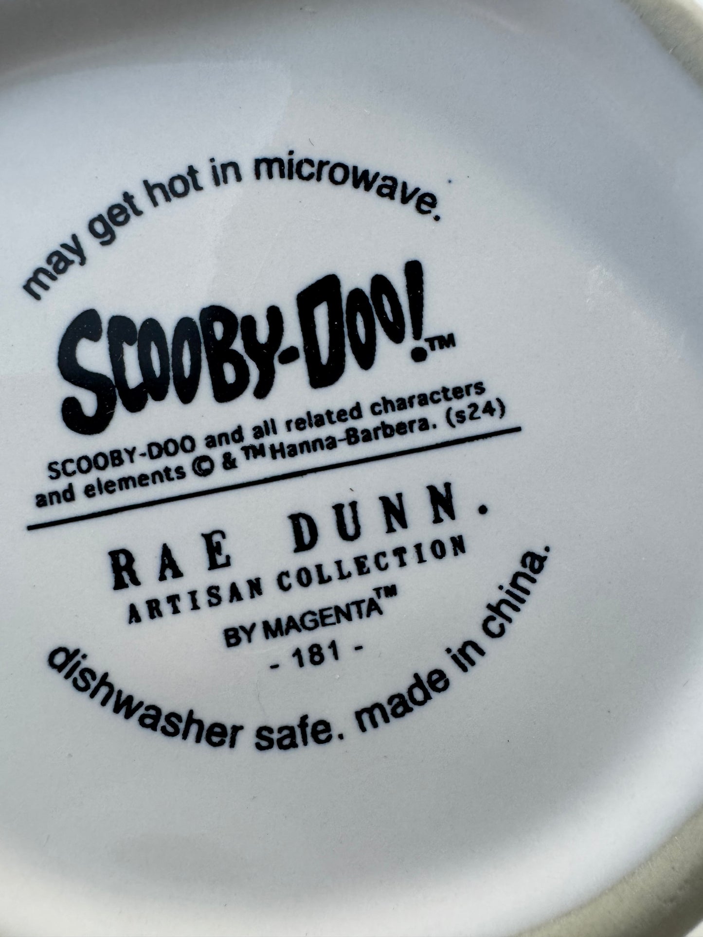 Rae Dunn Scoopy Doo RUH ROH! Mug