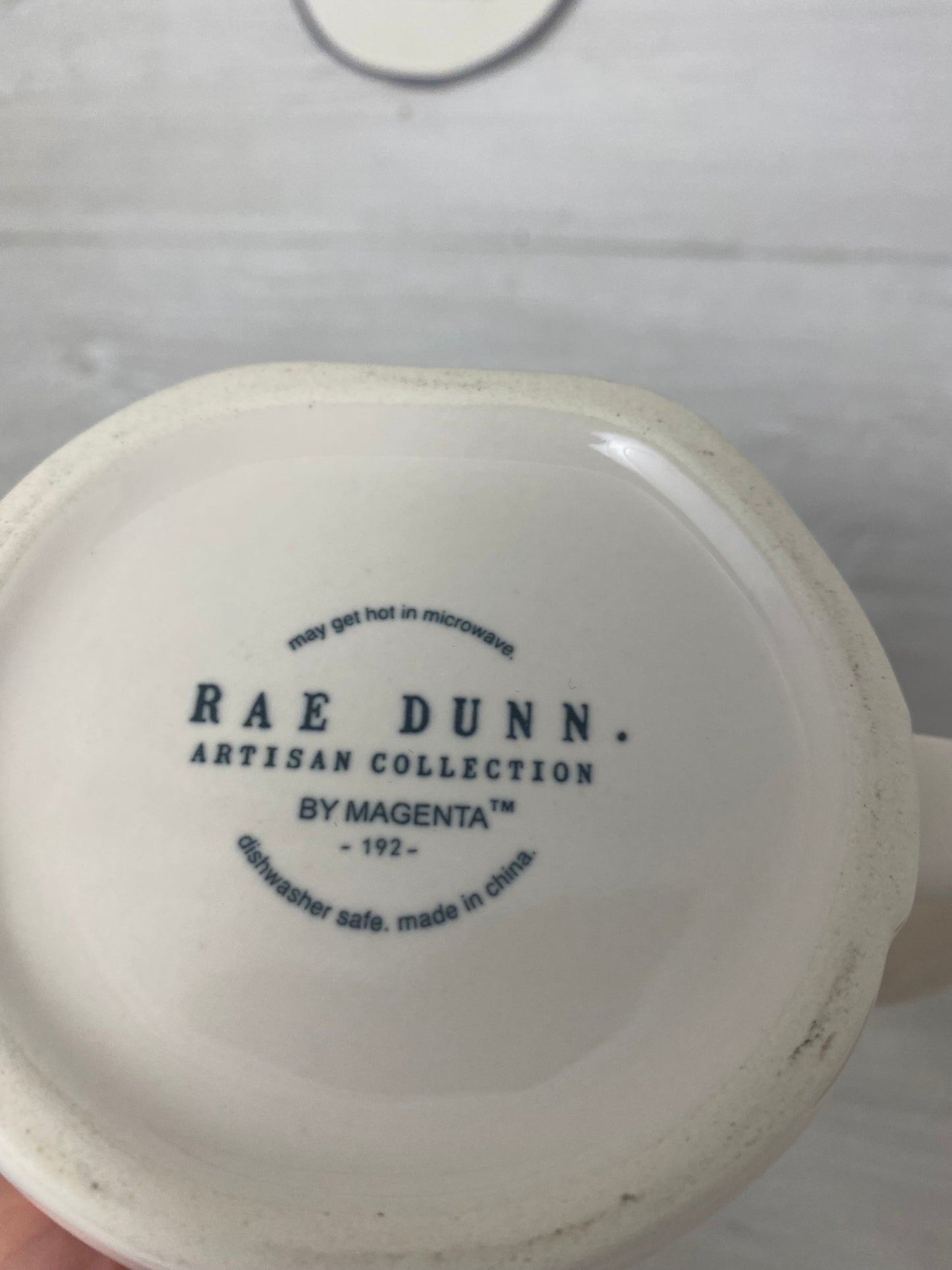 Rae Dunn Gingerbread Spice Double Sided Mug