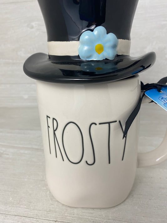 Rae Dunn Frosty The Snowman Topper Mug