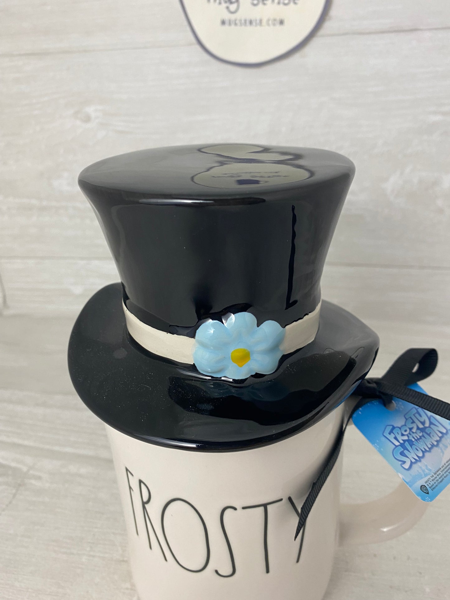 Rae Dunn Frosty The Snowman Topper Mug