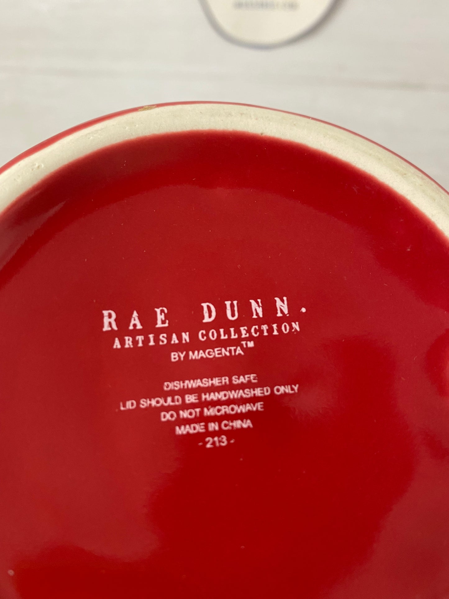 Rae Dunn Cookies For Santa Baby Topper Canister