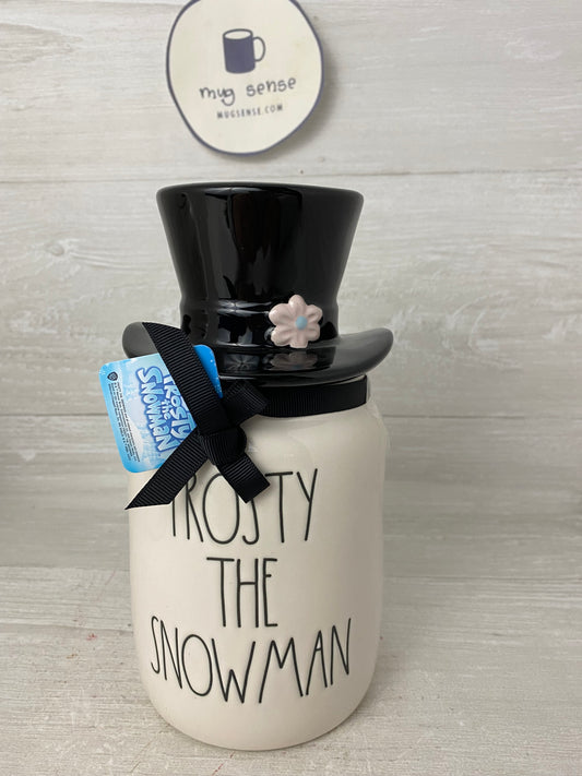 Rae Dunn Frosty The Snowman Canister Topper