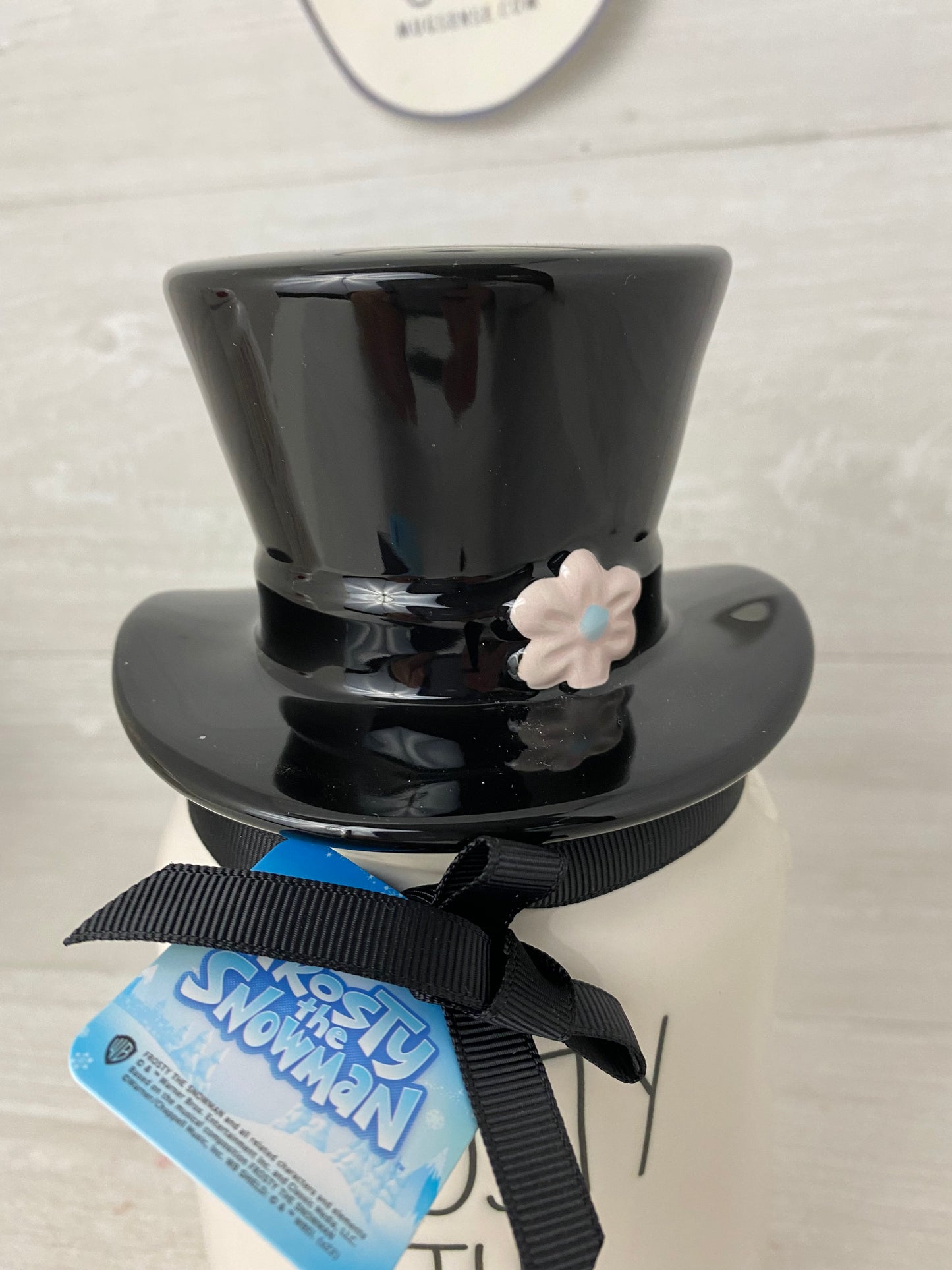 Rae Dunn Frosty The Snowman Canister Topper