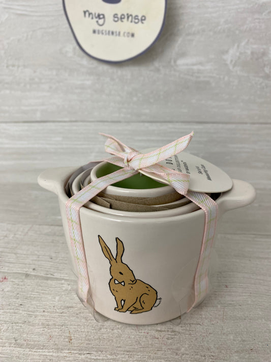 Rae Dunn Bunny Measuring Cup Set