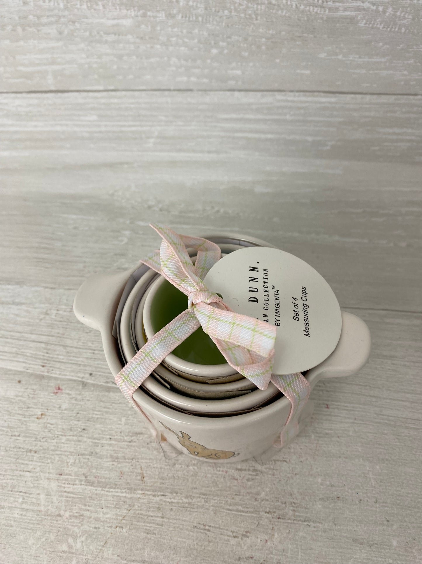 Rae Dunn Bunny Measuring Cup Set