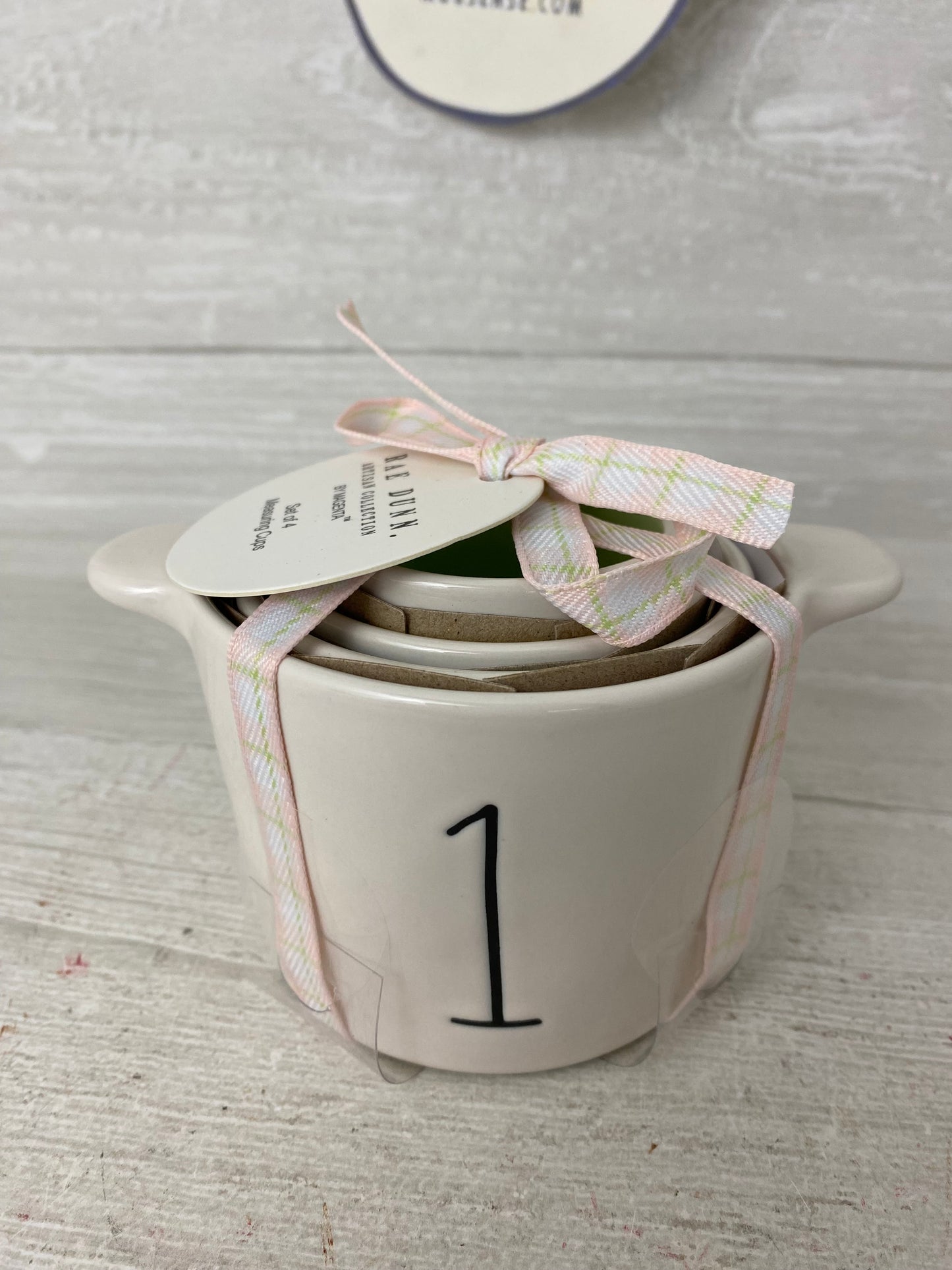 Rae Dunn Bunny Measuring Cup Set