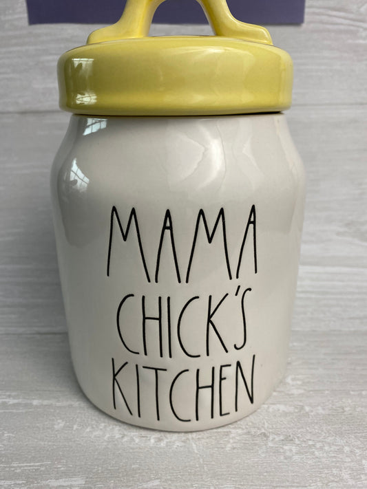 Rae Dunn Mama Chick's Kitchen Canister