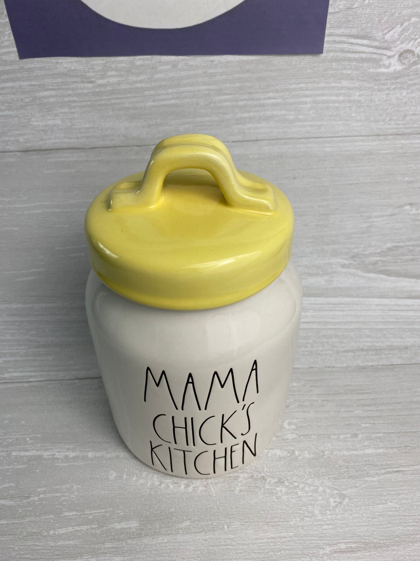 Rae Dunn Mama Chick's Kitchen Canister