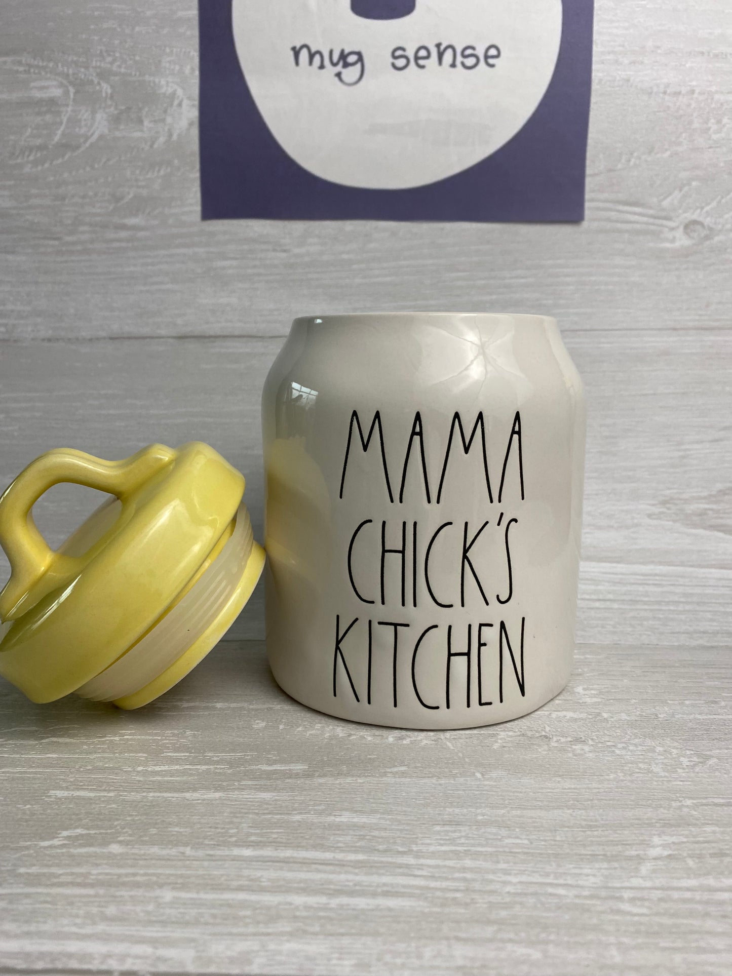 Rae Dunn Mama Chick's Kitchen Canister