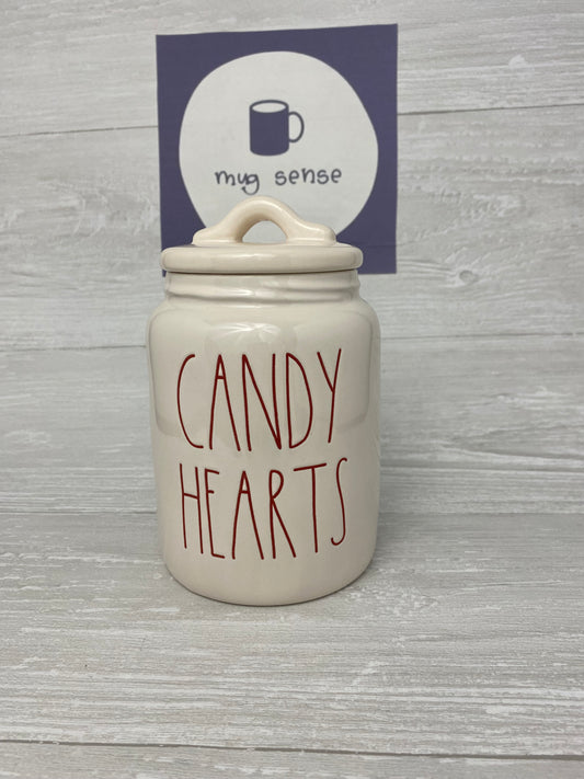 Rae Dunn Candy Hearts Baby Canister