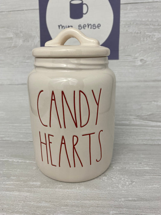 Rae Dunn Candy Hearts Baby Canister