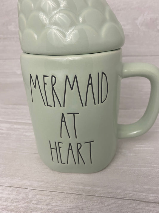 Rae Dunn Mermaid At Heart Mug Topper