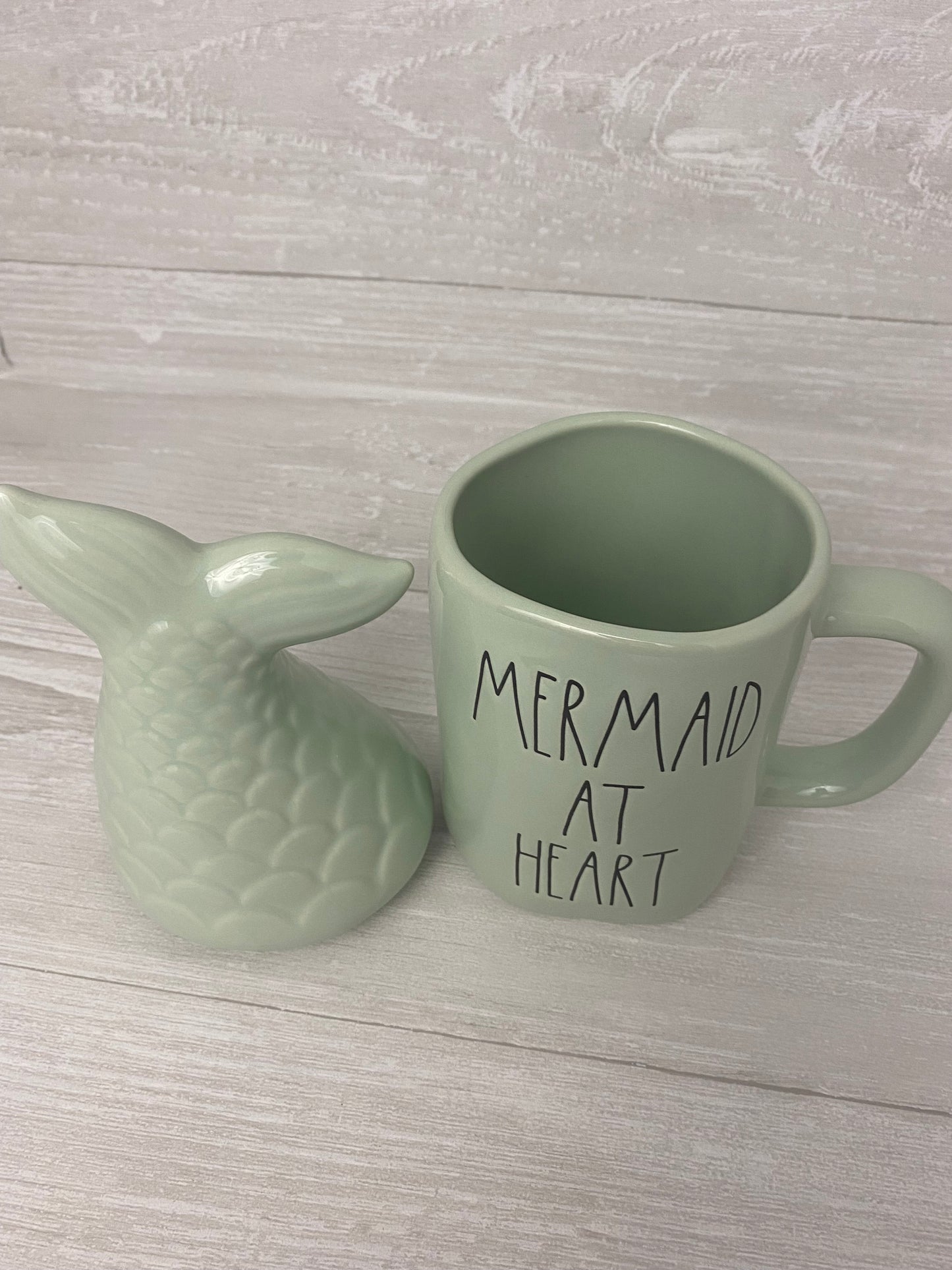 Rae Dunn Mermaid At Heart Mug Topper