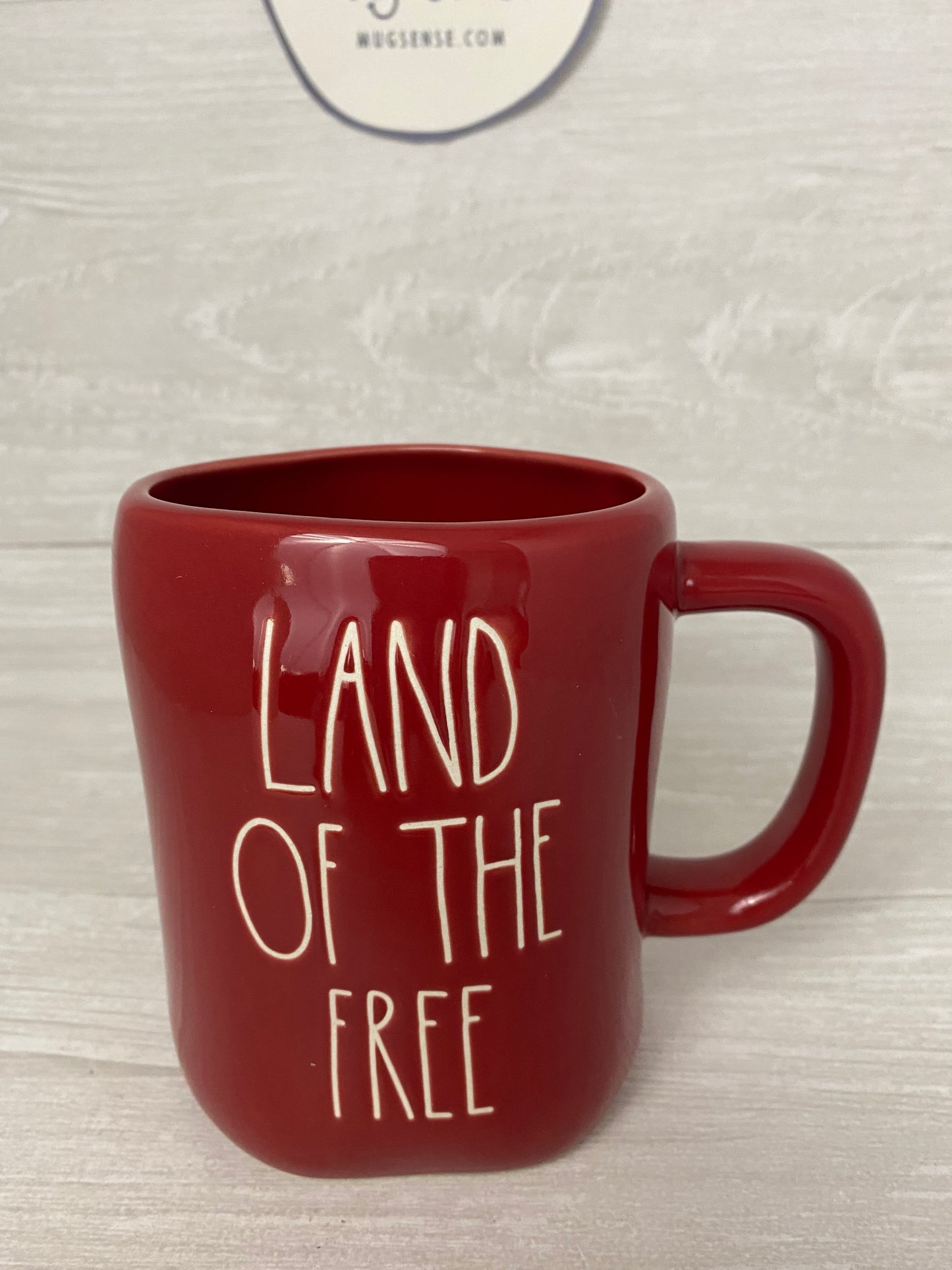 Rae Dunn Land Of The Free Mug