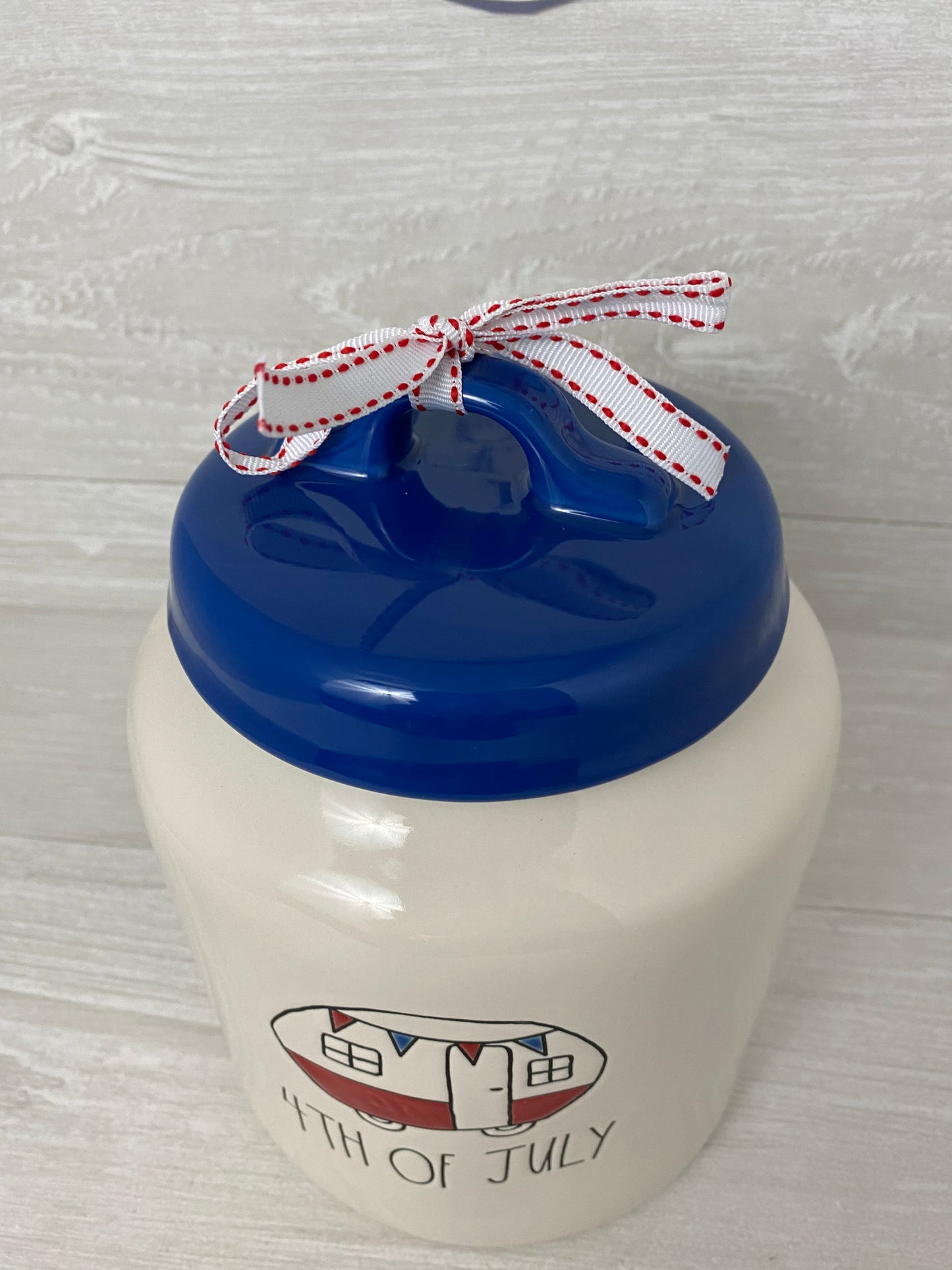 Rae Dunn 4th Of July Camper Canister