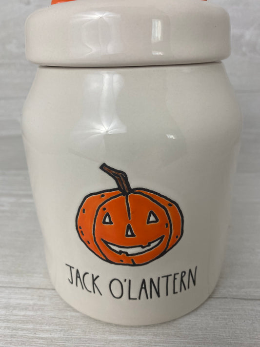 Rae Dunn Jack O' Lantern Baby Canister