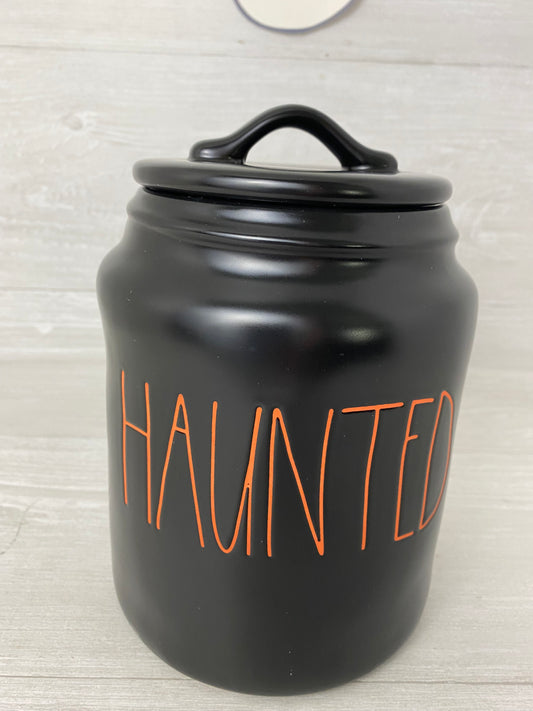 Rae Dunn Haunted Medium Canister