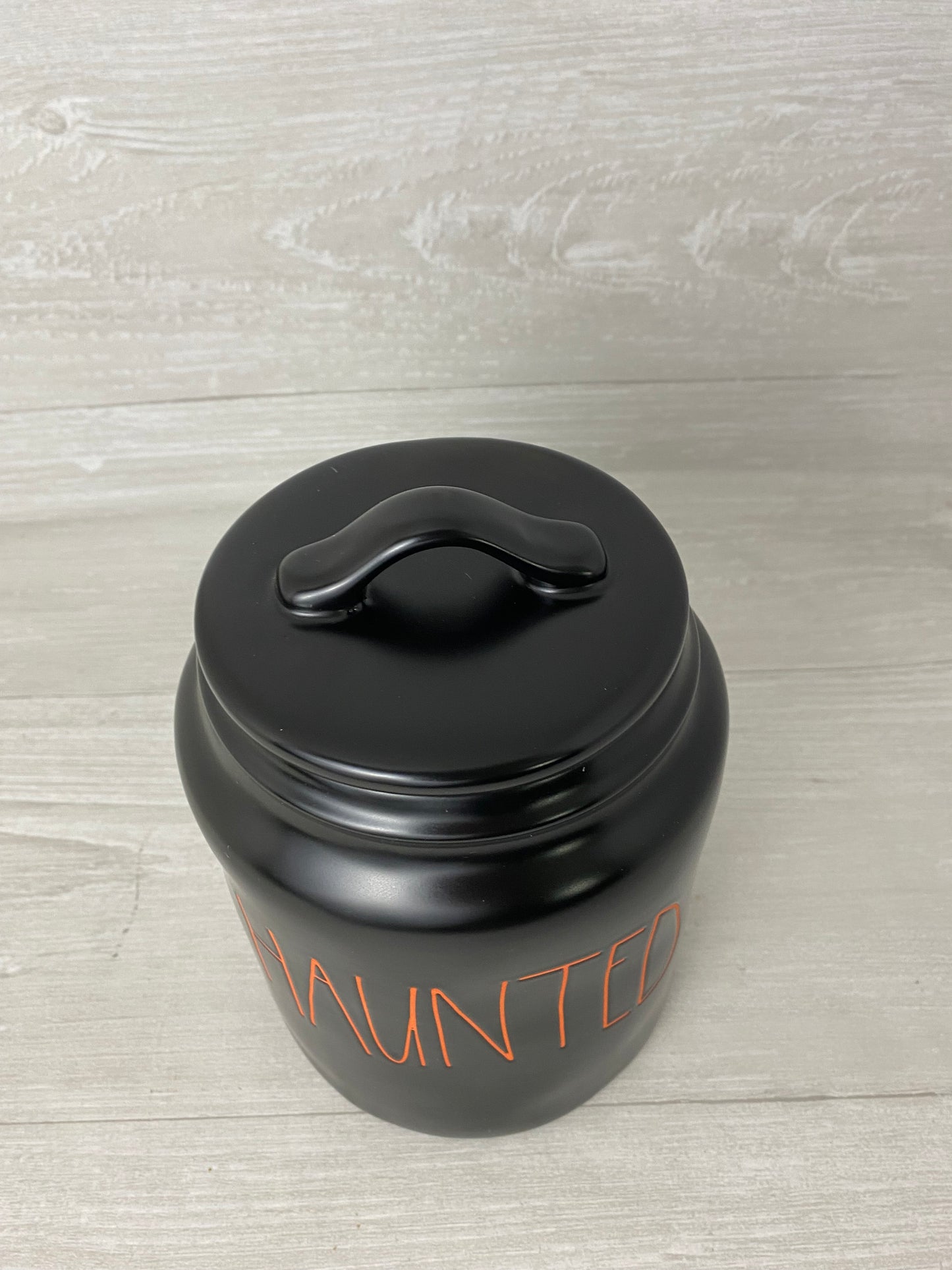 Rae Dunn Haunted Medium Canister