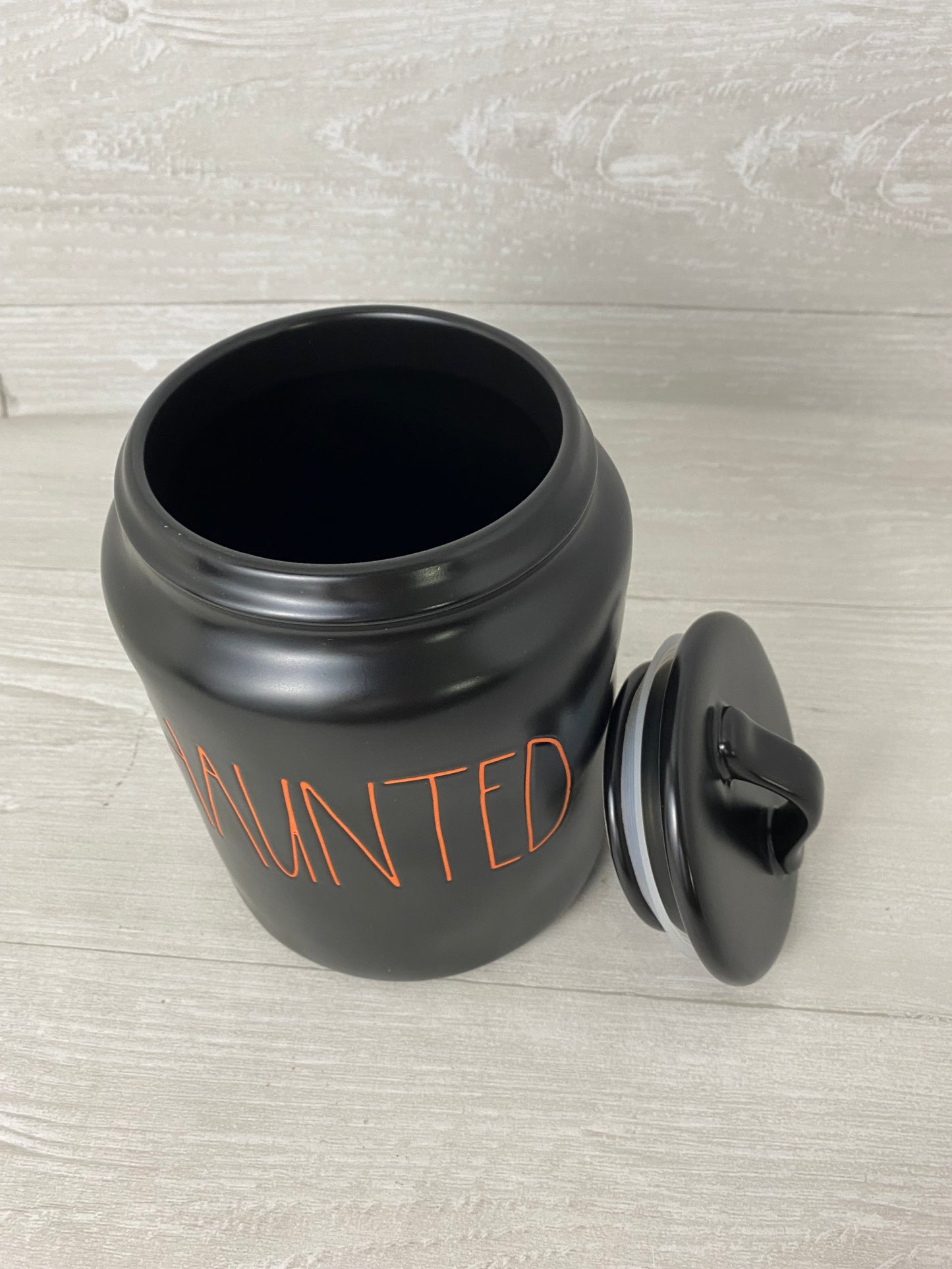 Rae Dunn Haunted Medium Canister