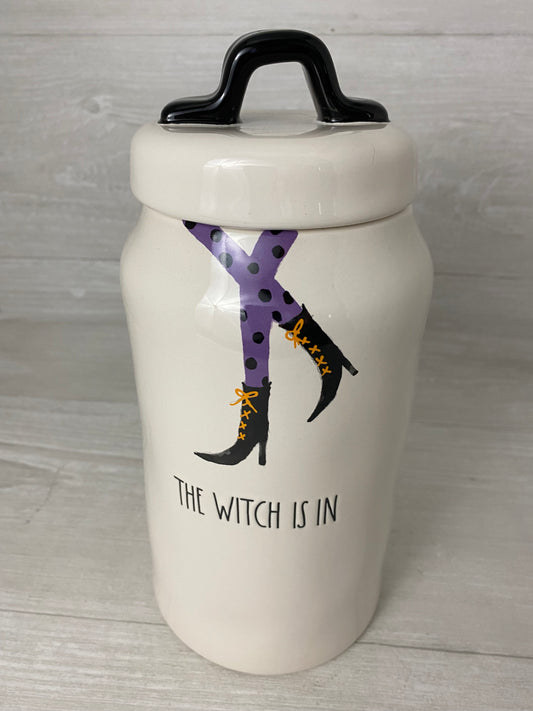 Rae Dunn The Witch Is In Large Canister