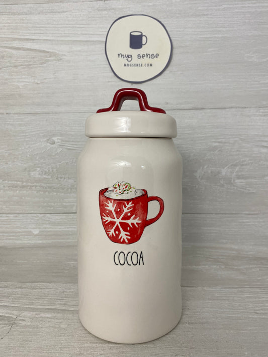 Rae Dunn Cocoa Large Canister