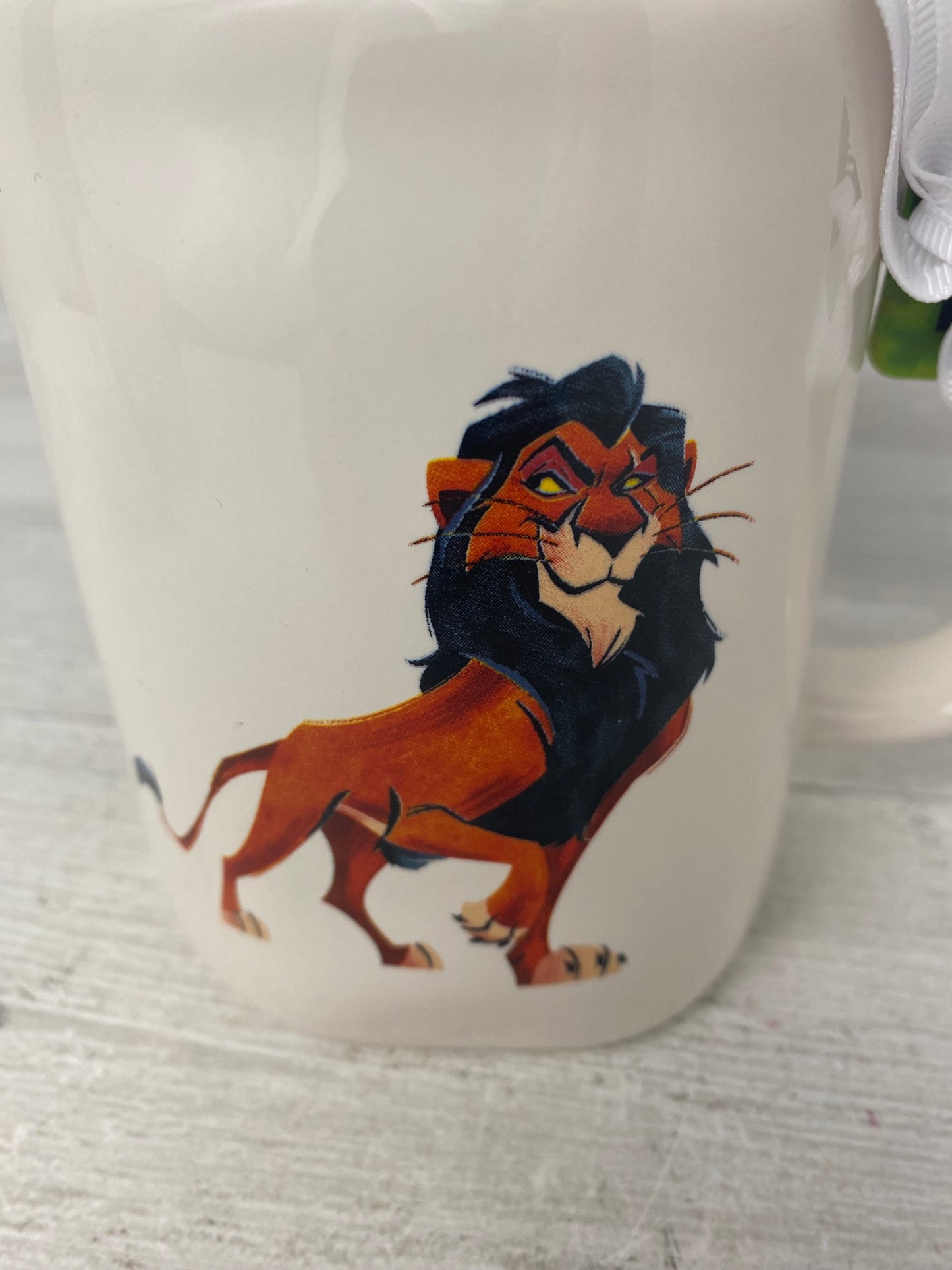 Rae Dunn Bad Kitty "Scar" Mug