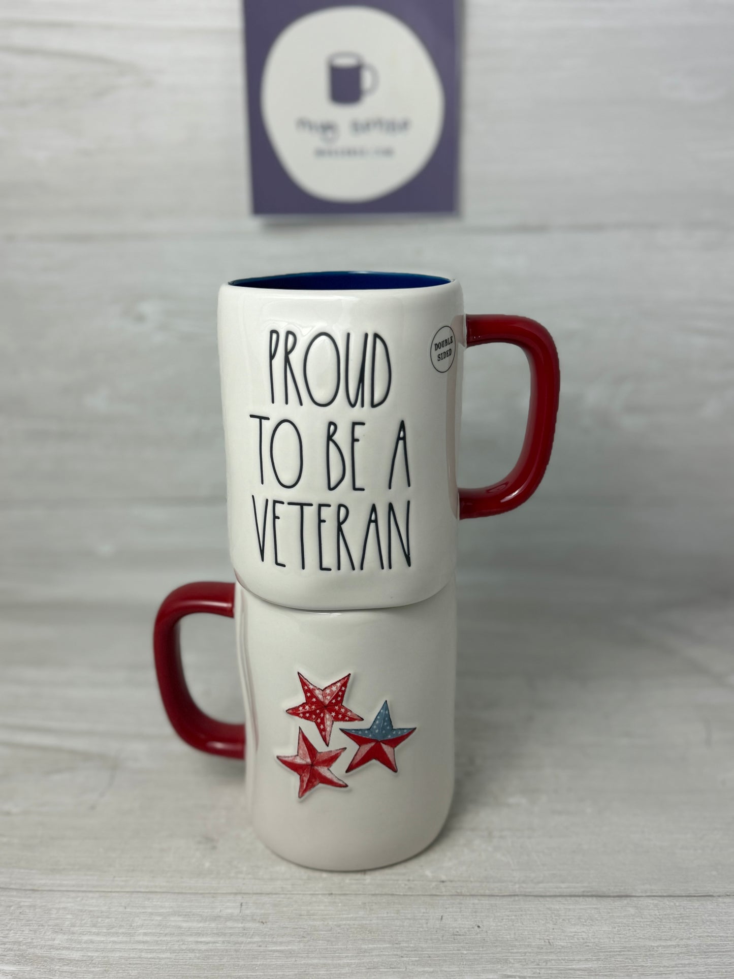 Rae Dunn Proud To Be A Veteran Mug