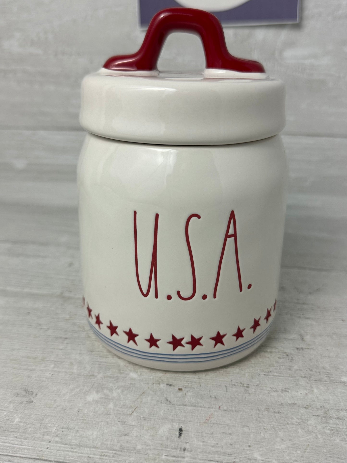 Rae Dunn USA Canister