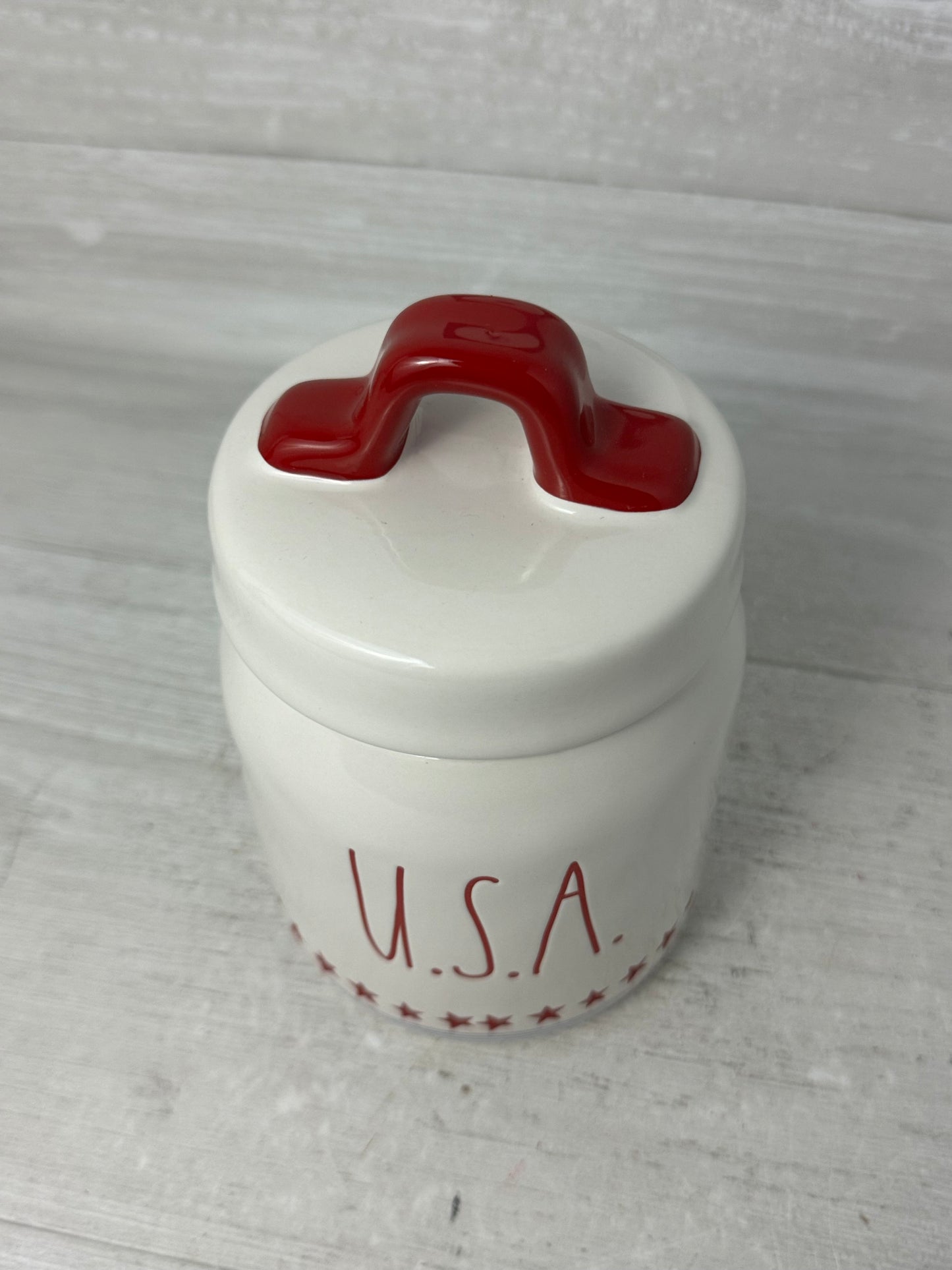 Rae Dunn USA Canister