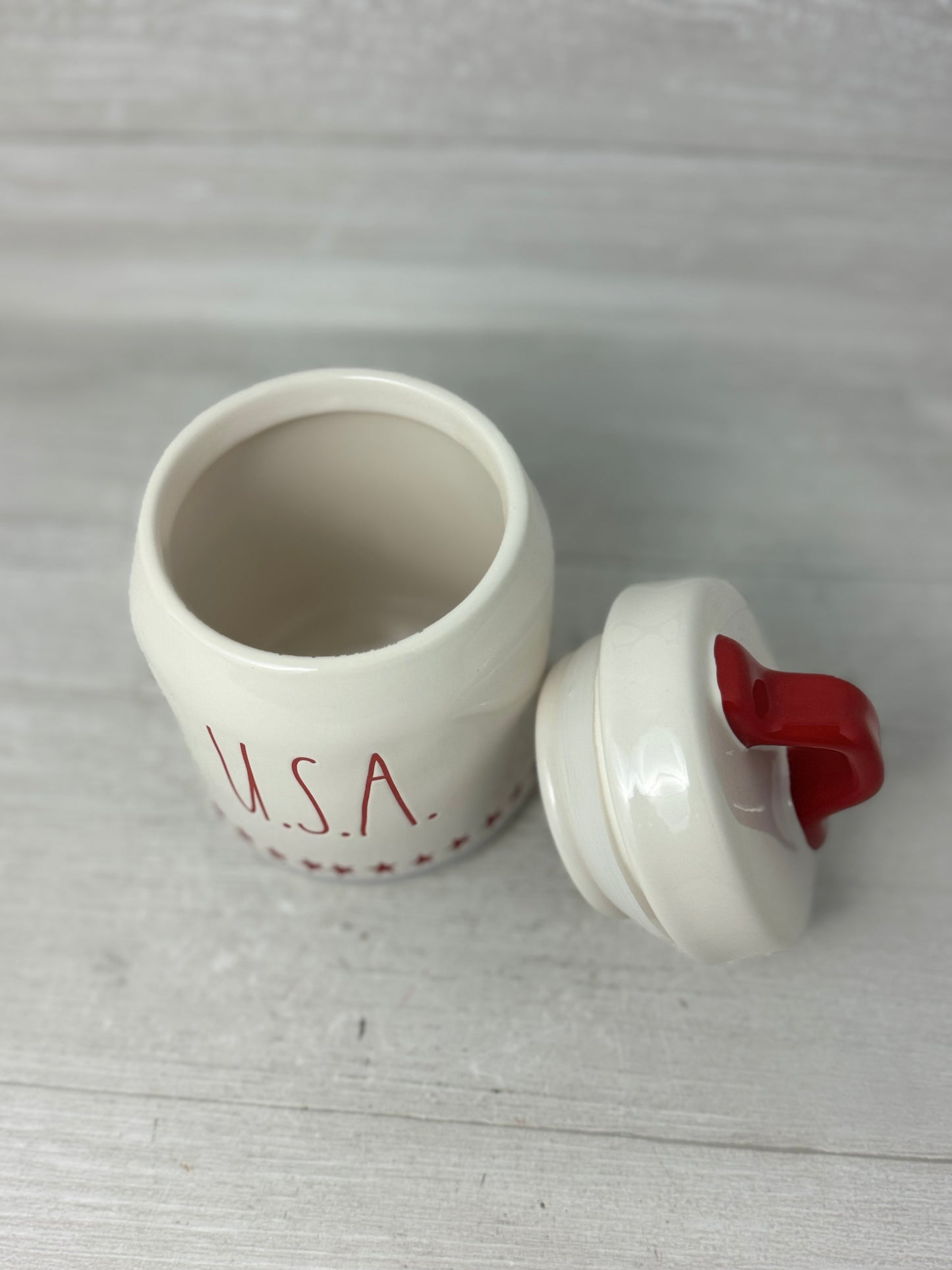 Rae Dunn USA Canister