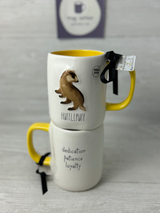 Rae Dunn Harry Potter Hufflepuff Mug (New Style)