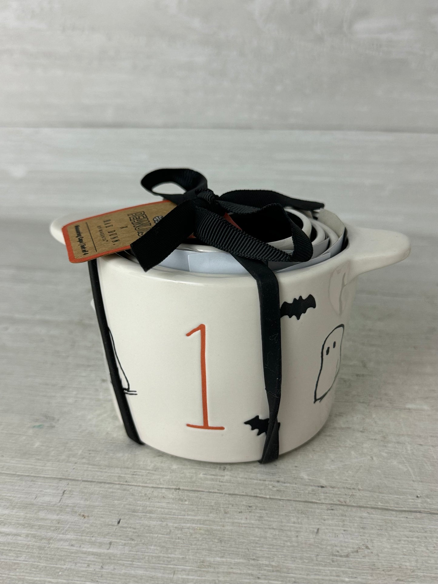 Rae Dunn Peanuts Halloween Measuring Cup Set