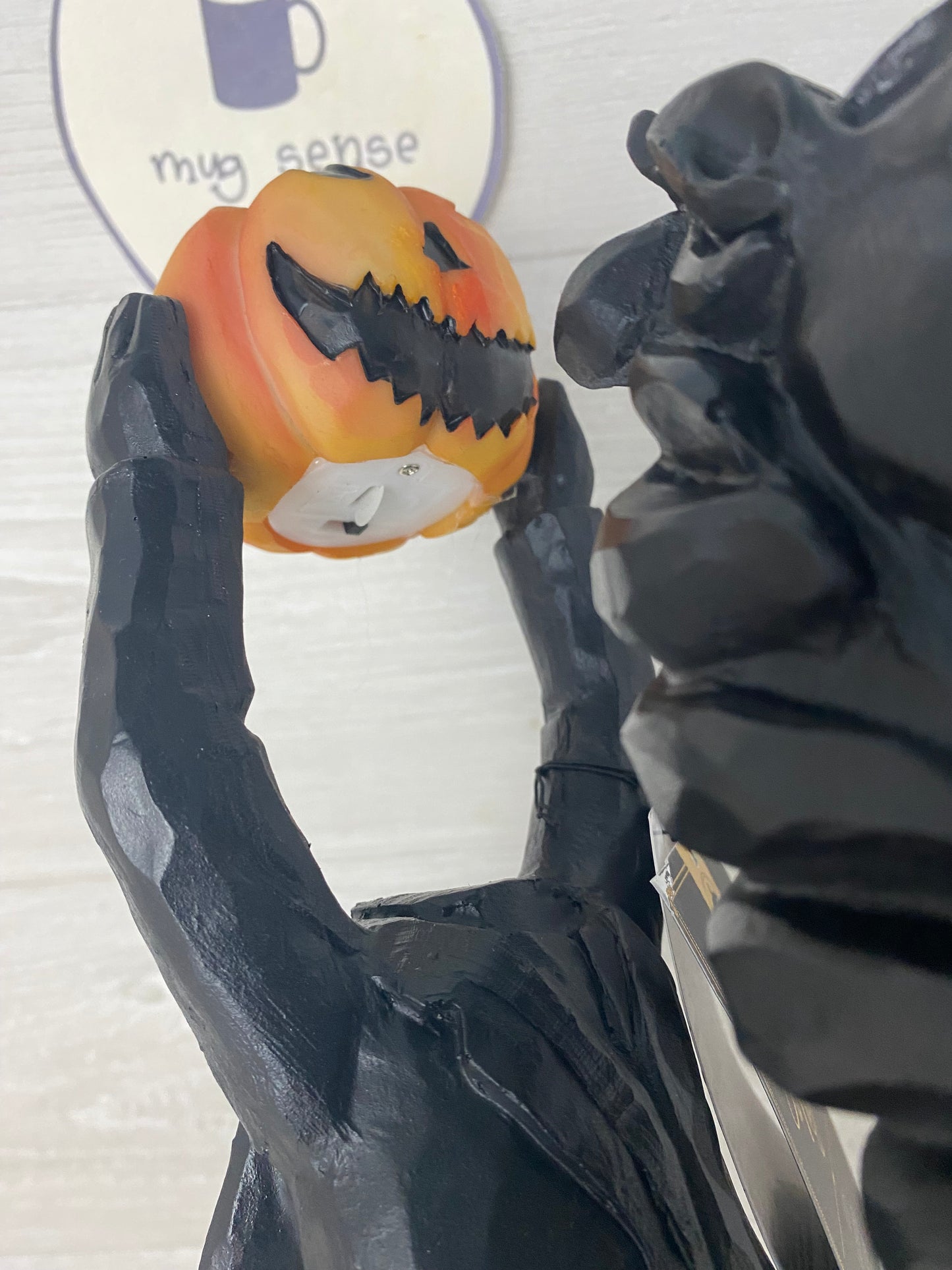 Headless Horseman Statue with Light Up Pumpkin