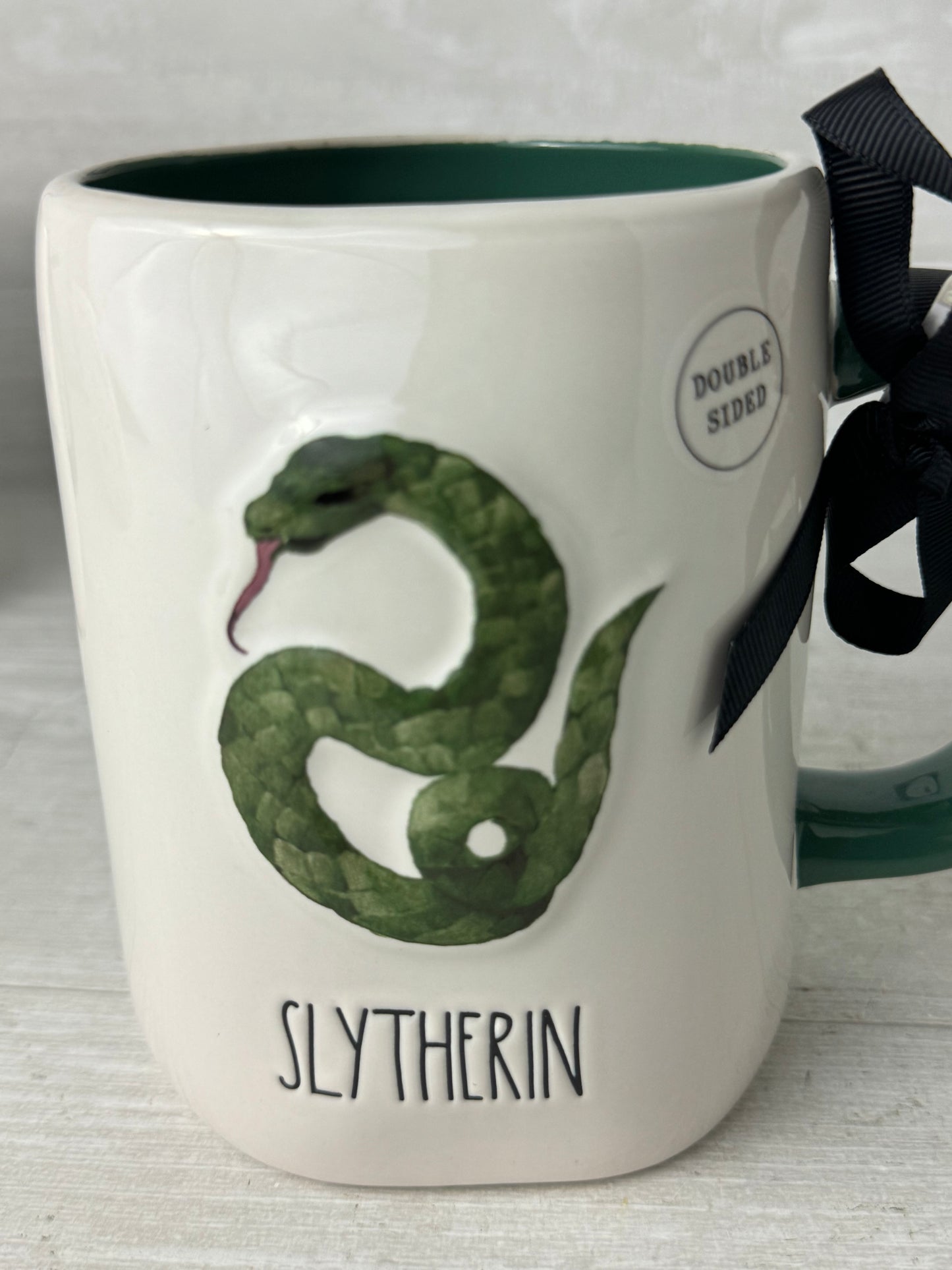 Rae Dunn Harry Potter Slytherin Mug (New Style)